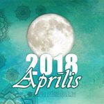 Mēness kalendārs 2018. gada aprīlim