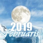 Mēness kalendārs 2019. gada februārim