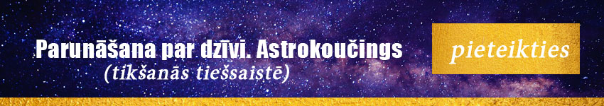 Individuāla parunāšana par dzīvi ar sertificētu astroloģi Kristīni Kleinbergu-Ankravu