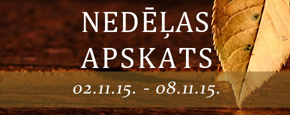 Astroloģiskais fons nedēļai: 2. – 8. novembris