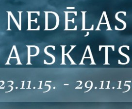Astroloģiskā prognoze nedēļai no 23 nov 2015