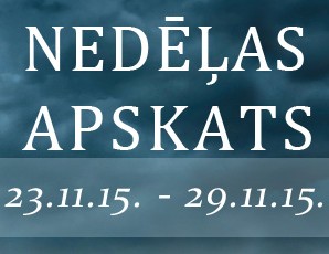 Astroloģiskā prognoze nedēļai no 23 nov 2015