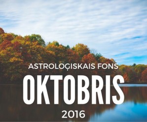 Astroloģiskais fons 2016. gada oktobrim