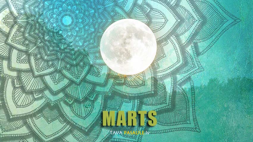 Mēness kalendārs 2017. gada martam