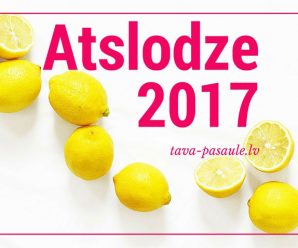 Atslodzes dienas 2017. gadam