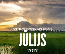 Astroloģiskais fons 2017. gada jūlijam