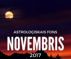 Astroloģiskais fons 2017. gada novembrim