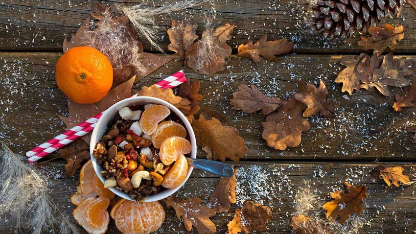 Diēta, veselība un atslodzes dienas 2017. gada novembrī