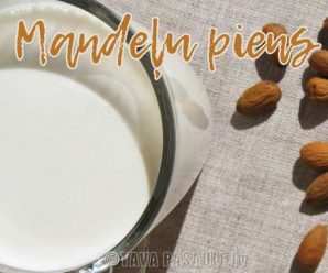 Mandeļu piens