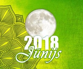 Mēness kalendārs 2018. gada jūnijam
