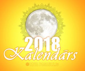 Mēness kalendārs 2018. gadam
