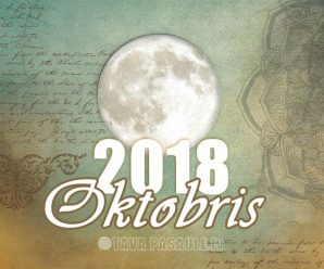 Mēness kalendārs 2018. gada oktobrim