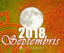 Mēness kalendārs 2018. gada septembrim