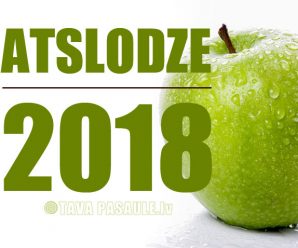 Atslodzes dienas 2018. gadam