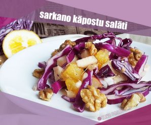 Sarkano kāpostu salāti