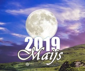 Mēness kalendārs 2019. gada maijam