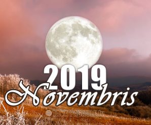Mēness kalendārs 2019. gada novembrim