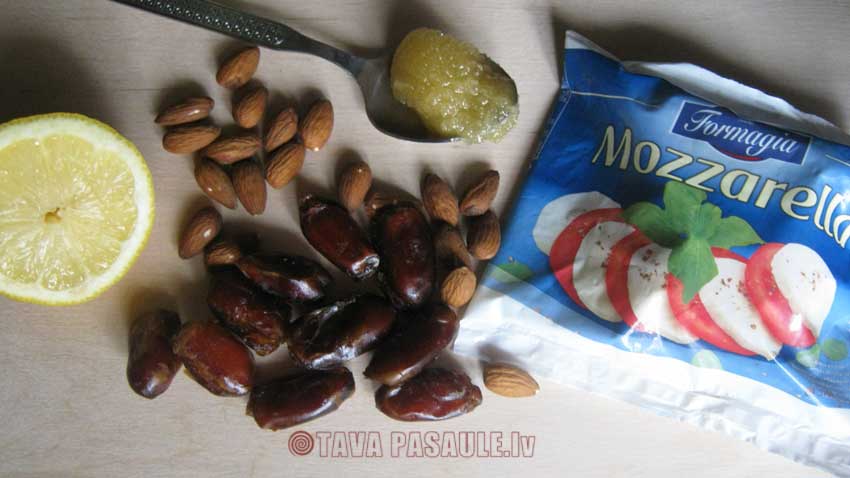 Pašu gatavoti našķi: pildītās dateles