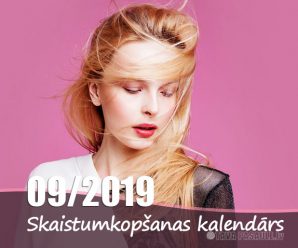 Matu griešana un skaistumkopšana 2019. gada septembrī
