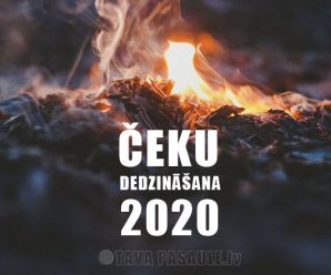 Kad dedzināt čekus 2020. gadā: labās dienas un laiks visam gadam