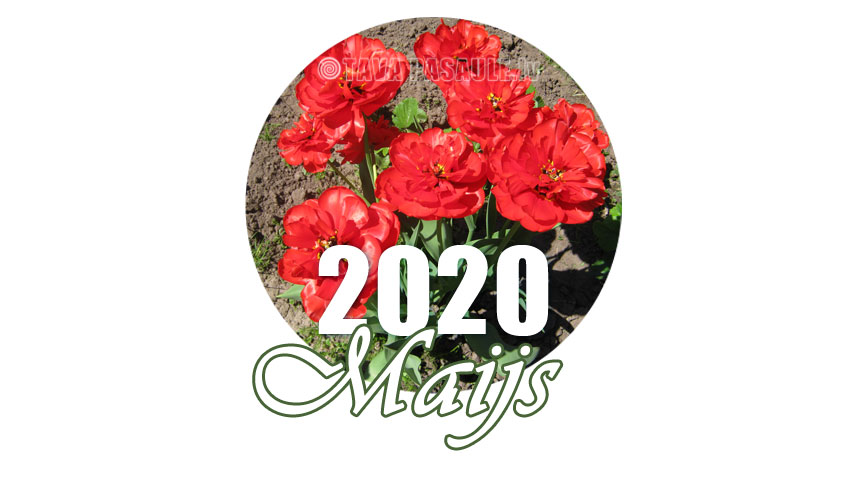 Mēness kalendārs 2020. gada maijam