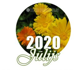 Mēness kalendārs 2020. gada jūlijam
