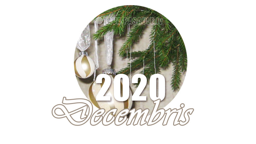 Mēness kalendārs 2020. gada decembrim