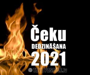 čeku dedzināšanas kalendārs 2021. gadam