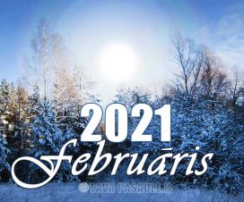 Mēness kalendārs 2021. gada februārim