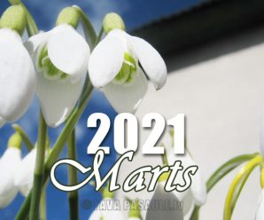 Mēness kalendārs 2021. gada martam