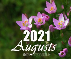 Mēness kalendārs 2021. gada augustam