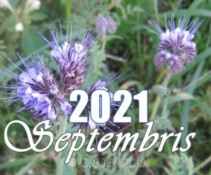 Mēness kalendārs 2021. gada septembrim