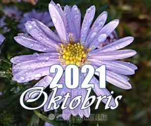 Mēness kalendārs 2021.gada oktobrim