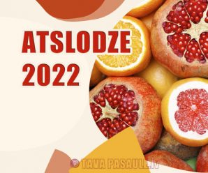 Atslodzes dienas 2022. gadam