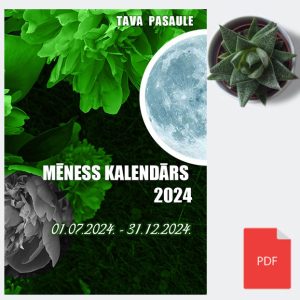 Mēness kalendāru 2024. gada otrajam pusgadam